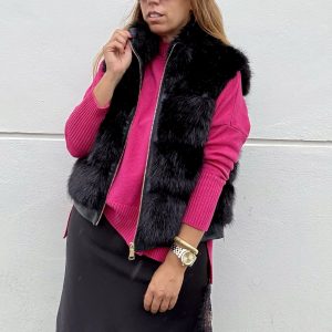 Chaleco Estela negro