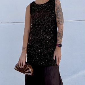 Vestido Paula marron