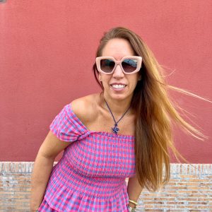 Top Celia Rosa