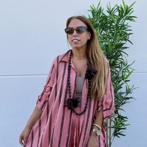 Vestido Camisero Leyla Rosa