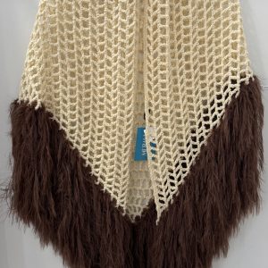 Capa Boho flecos Beige